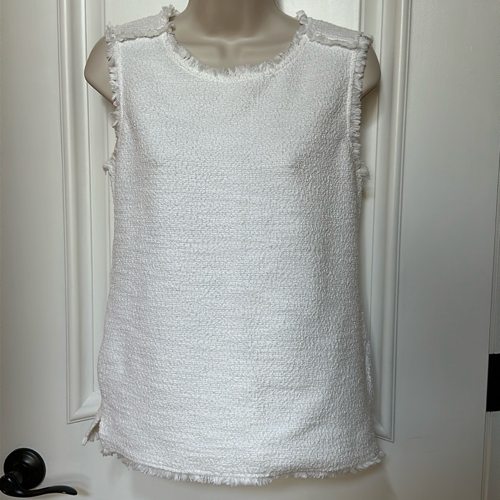 Banana republic white blouse